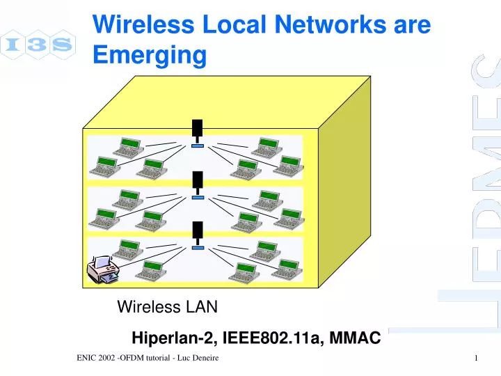 wireless local networks are emerging