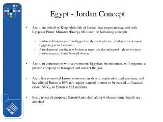 Egypt - Jordan Concept