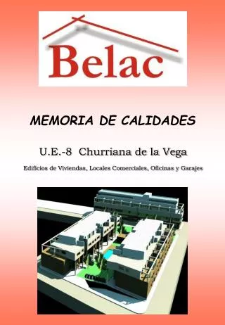 memoria de calidades