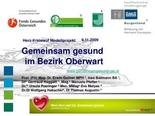 Gemeinsam gesund im Bezirk Oberwart