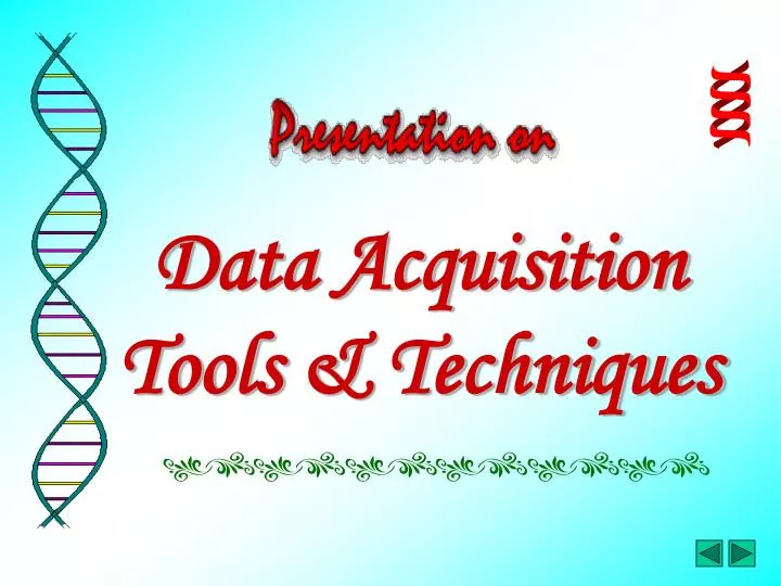 data acquisition tools techniques