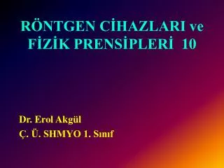 r ntgen c hazlari ve f z k prens pler 10