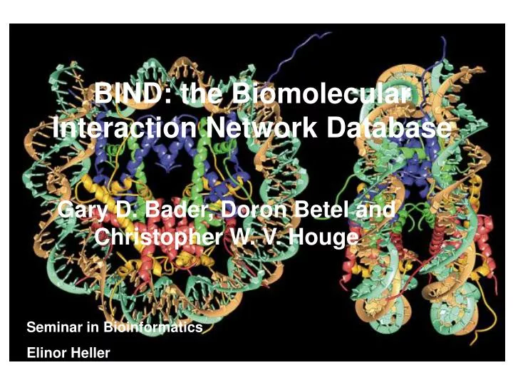bind the biomolecular interaction network database