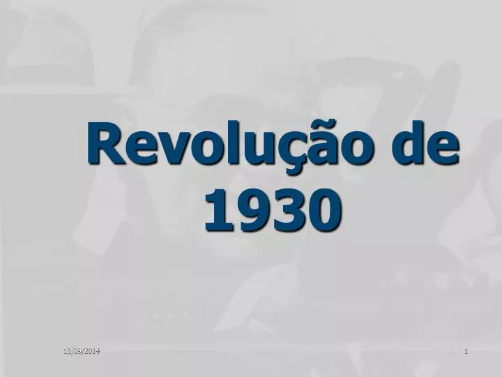 revolu o de 1930