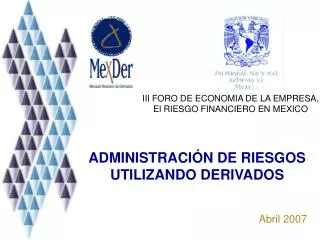 administraci n de riesgos utilizando derivados