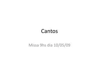cantos