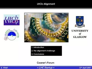 LHCb Alignment