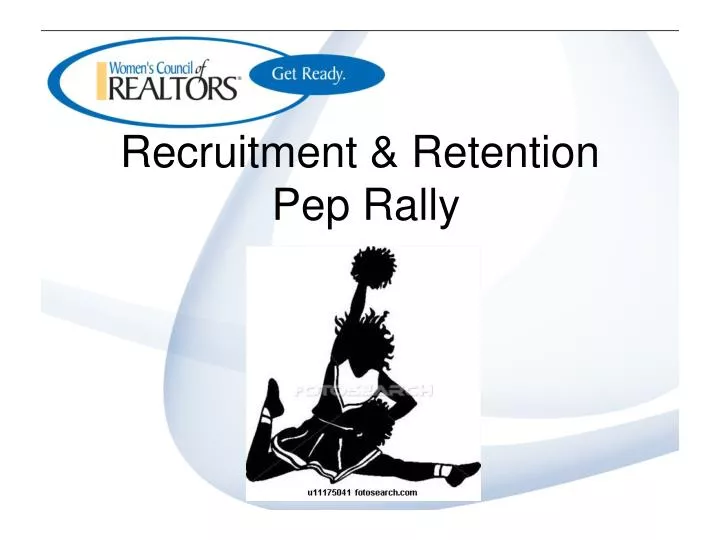 recruitment retention pep rally