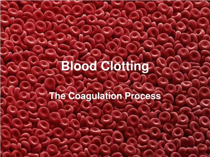 blood clotting