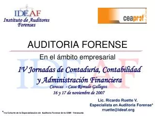 auditoria forense