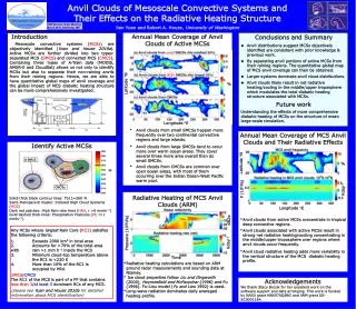 Anvil Clouds of Mesoscale Convective Systems and Their Effects on the Radiative Heating Structure