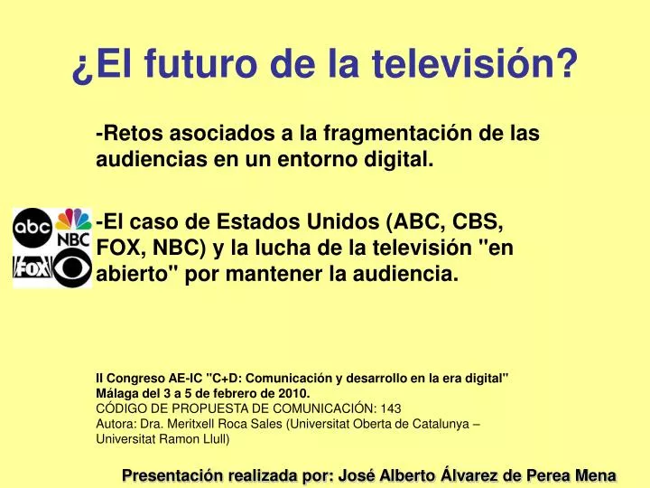 el futuro de la televisi n