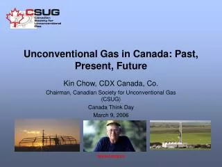 Unconventional Gas in Canada: Past, Present, Future
