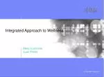 Integrated Approach to Wellness - slide 1