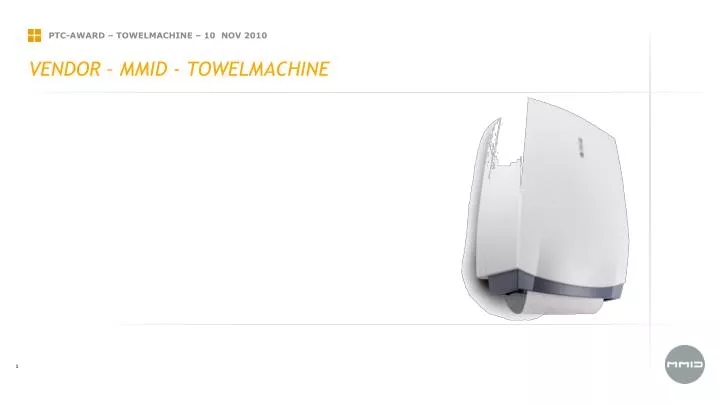 vendor mmid towelmachine