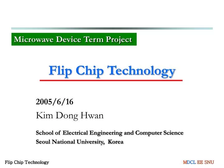 flip chip technology