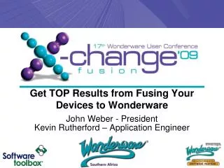Get TOP Results from Fusing Your Devices to Wonderware