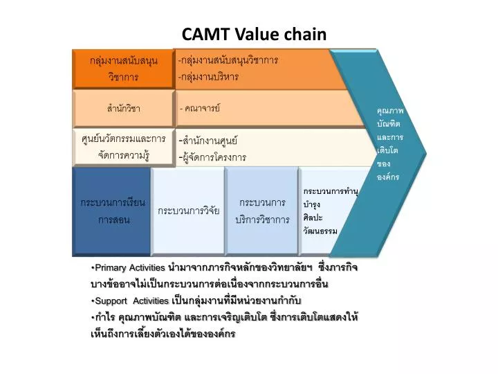 camt value chain