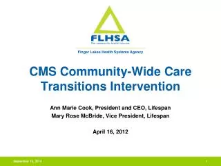 CMS Community-Wide Care Transitions Intervention