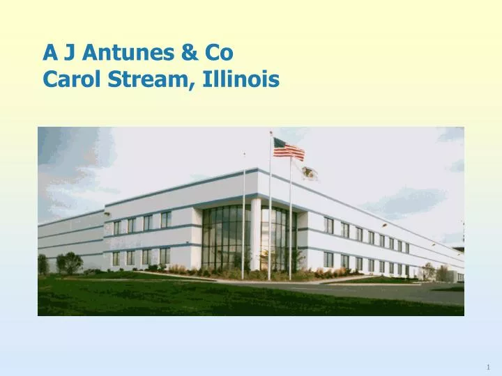 a j antunes co carol stream illinois