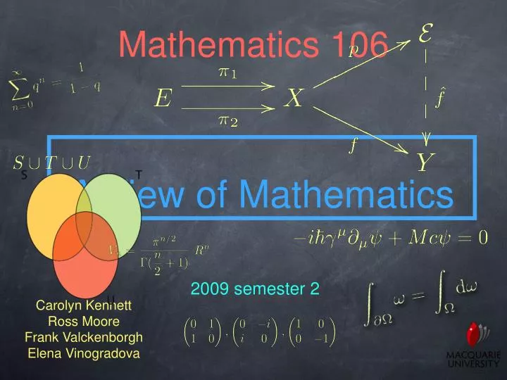 mathematics 106