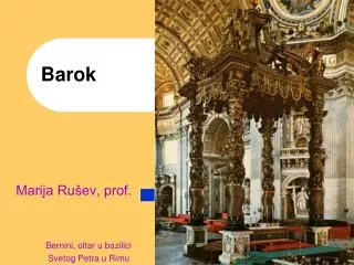 barok