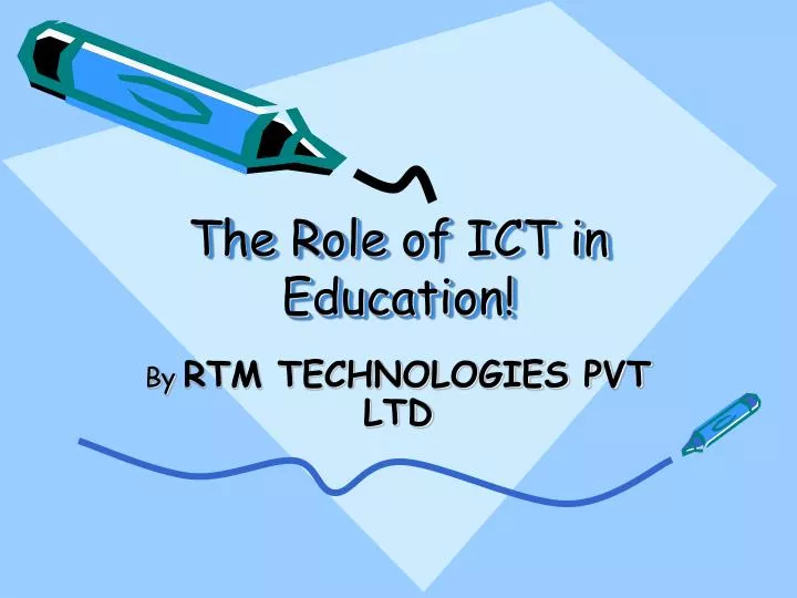 the role of ict in education