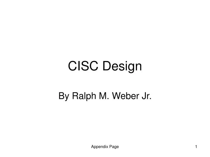c isc design