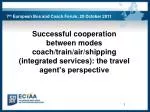 7 th European Bus and Coach Forum, 20 October 2011 - slide 1