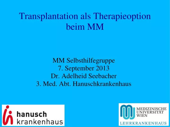 mm selbsthilfegruppe 7 september 2013 dr adelheid seebacher 3 med abt hanuschkrankenhaus