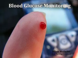 Blood Glucose Monitoring