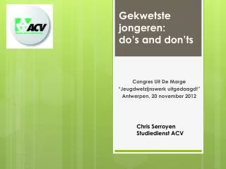gekwetste jongeren do s and don ts