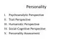 Personality - slide 1