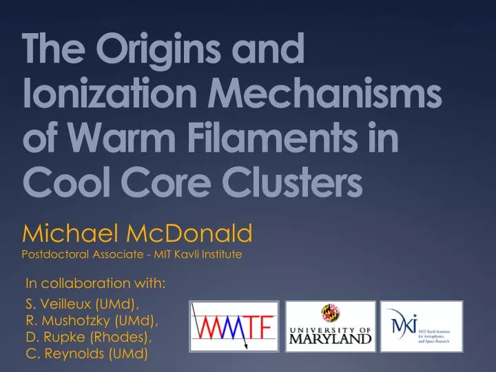 the origins and ionization mechanisms of warm filaments in cool core clusters