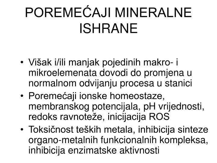 poreme aji mineralne ishrane