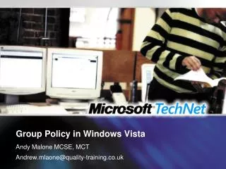 Group Policy in Windows Vista