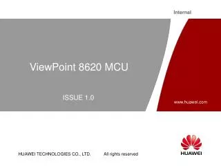 viewpoint 8620 mcu