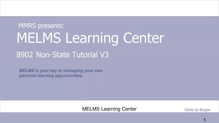 melms learning center 8902 non state tutorial v3