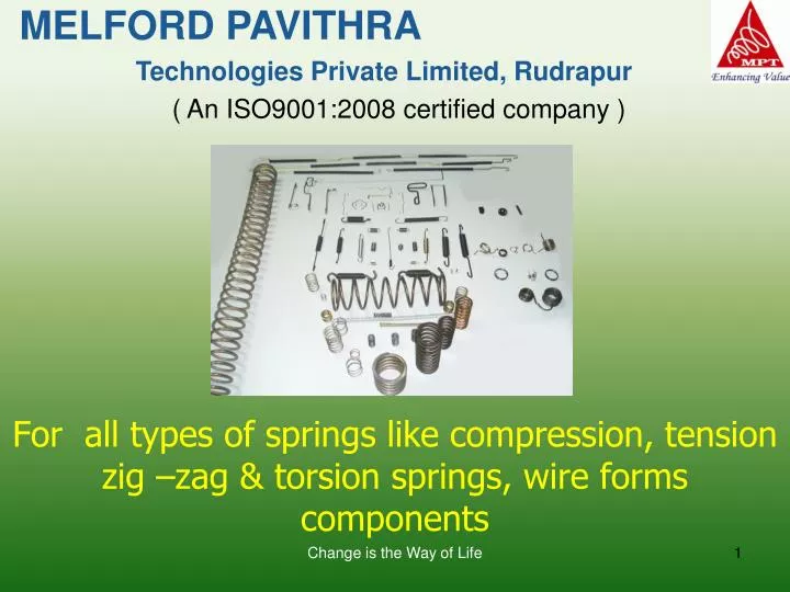 for all types of springs like compression tension zig zag torsion springs wire forms components