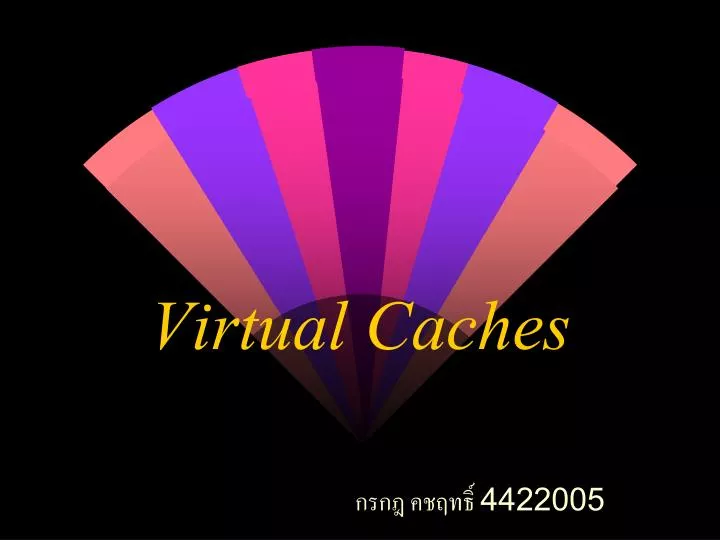 virtual caches