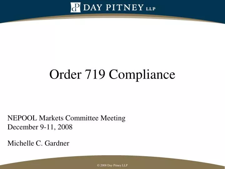 order 719 compliance