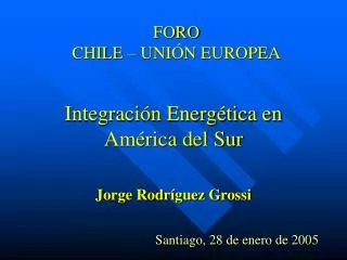 foro chile uni n europea
