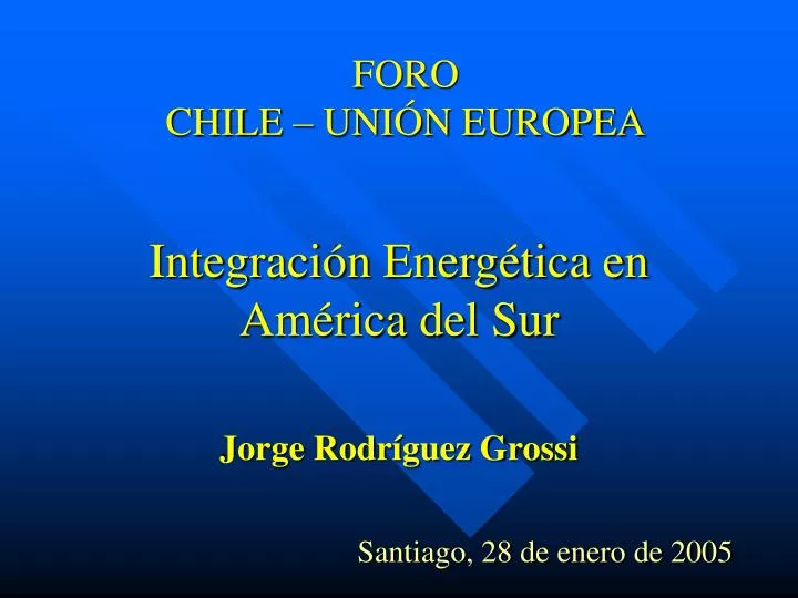 foro chile uni n europea