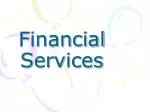 Financial Services - slide 1