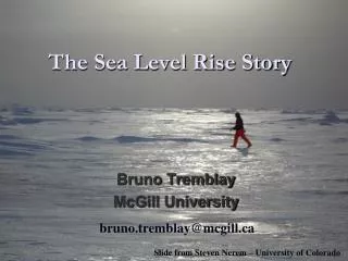 The Sea Level Rise Story