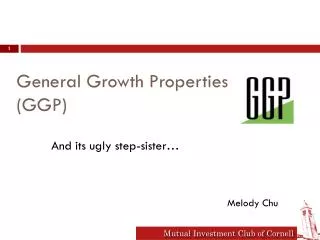 General Growth Properties (GGP)