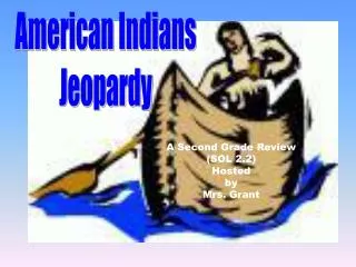American Indians Jeopardy