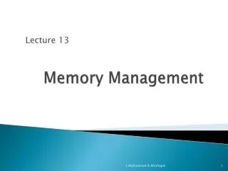 memory management
