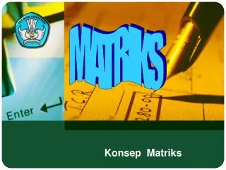 konsep matriks