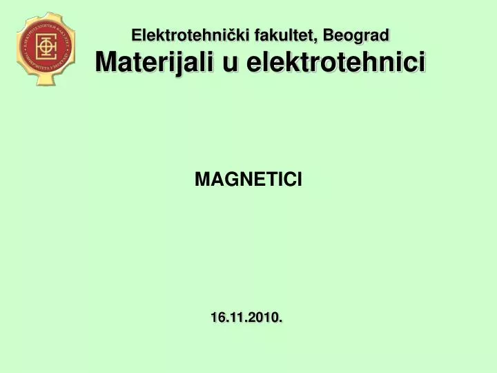magnetici